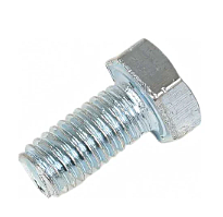 Болт М8x30 мм, цинк, DIN 933