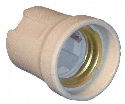 Патрон E27 керамический подвесной Smartbuy, SBE-LHC-s-E27