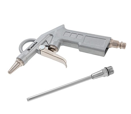 Пистолет продувочный Matrix с удлиненным соплом, пневматический, 135 мм 57332