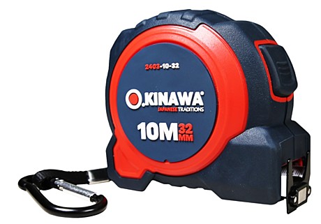 Рулетка OKINAWA Long 10м/32мм 2403-10-32