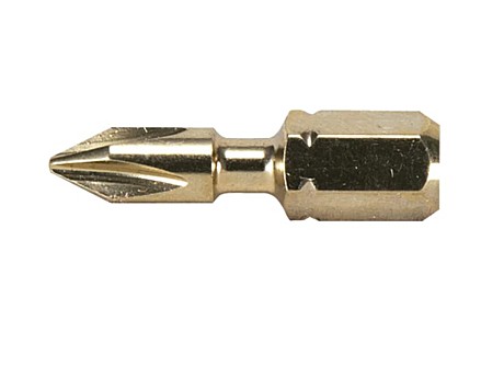 Бита Makita РH2 , 25мм Impact Gold