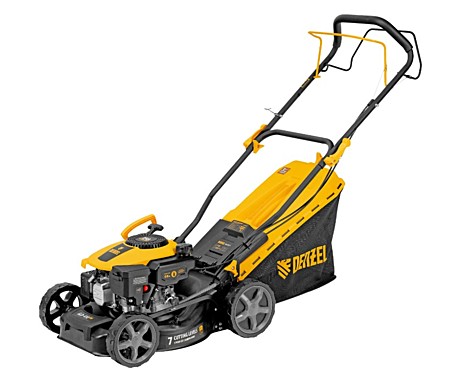 Газонокосилка бензиновая GLD-410SP-K, 150 см3, 41 см, привод, 40 л Denzel