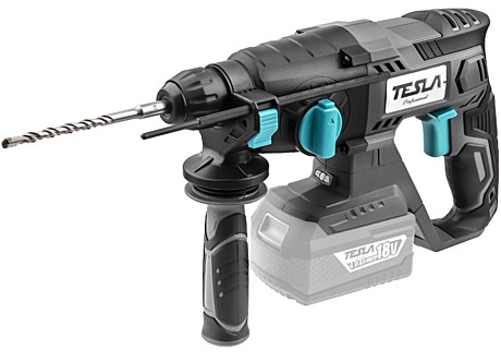 Перфоратор акк. Tesla TD18DC TO 18В  LiION SDS+ 20мм  0-1500об/мин 1,9 Дж 3 режима