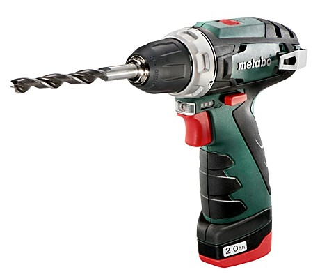 Акк.дрель Metabo PowerMaxx BS 12В, 34Нм, 2х2.0 600984000