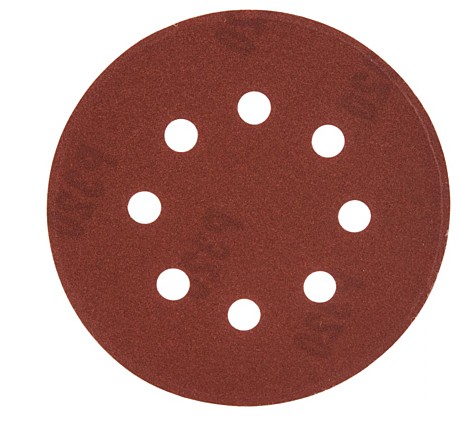 Круги шлифовальные на липкой основе (125 мм; К240) Энкор 20207