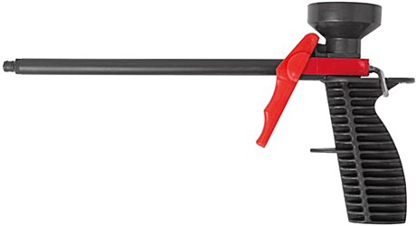 Пистолет для монтажной пены КУРС пластиковый корпус, пластиковая трубка 14257