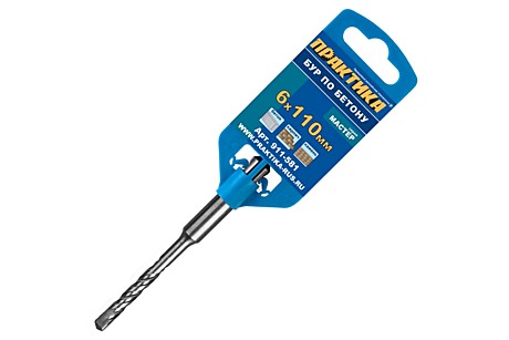 Бур SDS+ 6х110/50мм ПРАКТИКА