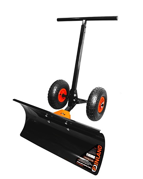 Лопата/отвал снегоуборочный FINLAND на колесах, Отвал 700х400 мм, толщина 1.5 мм, 2351