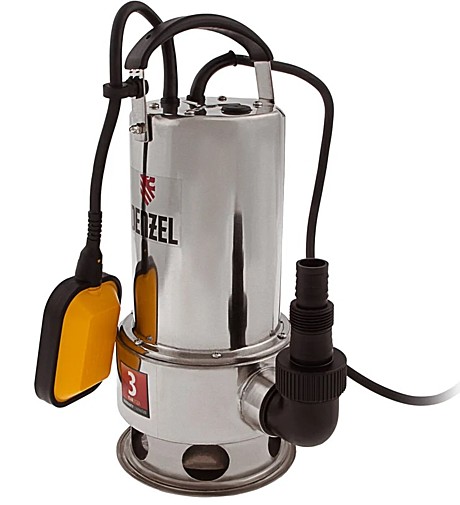 Насос дренажный Denzel DP1100X, 1100 Вт, подъем 11 м, 15500 л/ч// Denzel