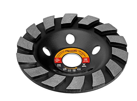 Чашка алмазная Sparta 125 мм, турбо-сегмент