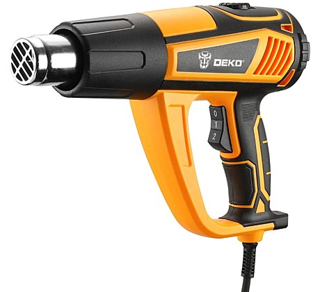 Фен DEKO HG2450, Мощность: 2450Вт, Темп.: 350/600°