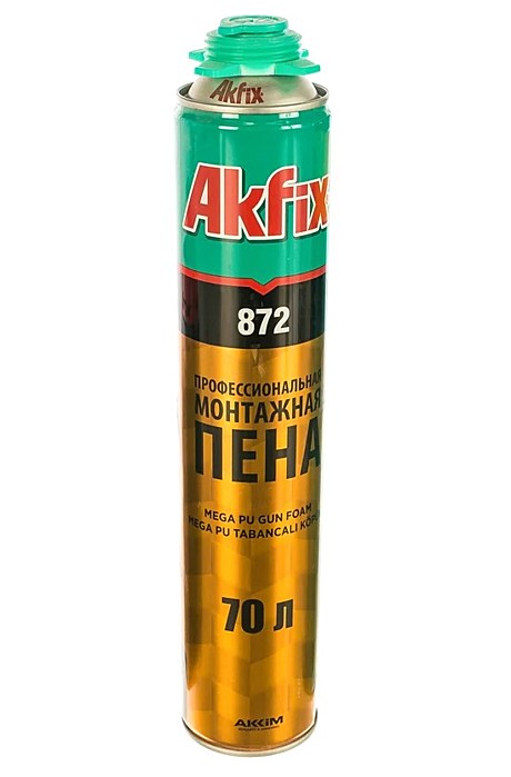 Akfix 872 Профессиональная монтажная пена, 1020 гр., шт FA070