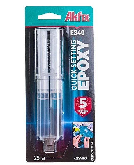 Akfix E340 Эпоксидный клей (5 мин.), шт AKU474