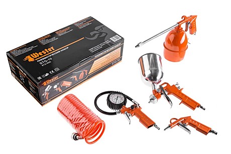 Набор пневматический Wester STG10 комплект из 5 предметов