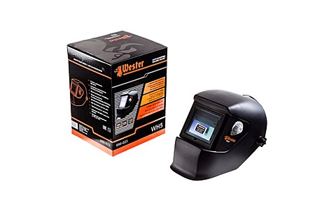 Маска сварочная WESTER WH5  990-023  Хамелеон, с регулировкой затемнения DIN 9-13