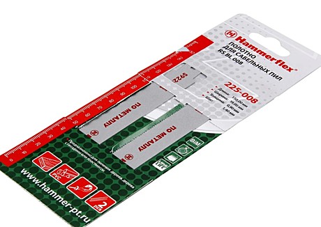 Полотно для сабельной пилы Hammer Flex 225-008  S922EF 150x19x0.90мм металл (2шт)