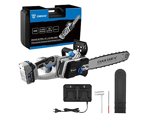 Пила сабельная акк. DEKO в кейсе DKCHS 40 PRO, 16