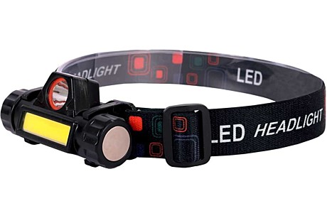 Фонарь налобный YYC-101 акк.светодиодный 5Вт с USB  UFL-0300-101