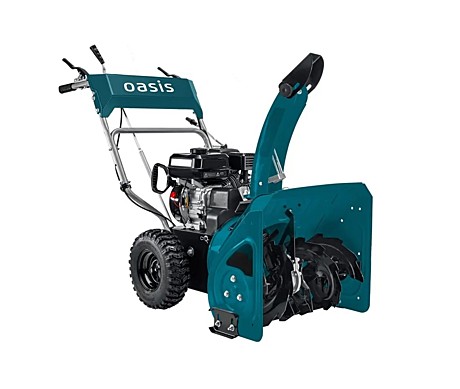 Снегоуборщик бенз. Oasis SM-7/56K 7л.с, шир.56см, выс.54см, 2х ступ.шнек, выброс до 13м, скор.6+2