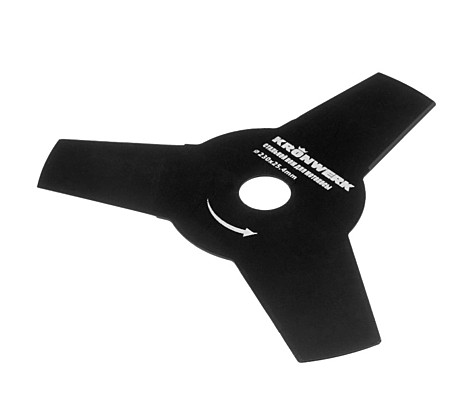 Диск/нож для триммера Kronwerk 230х25,4, 3 лезвия 96341