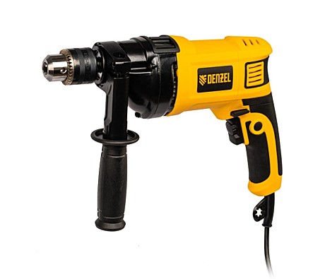 Дрель ударная Denzel ID-850, 850 Вт, 0-3000 об/мин, 48000 уд/мин 26309