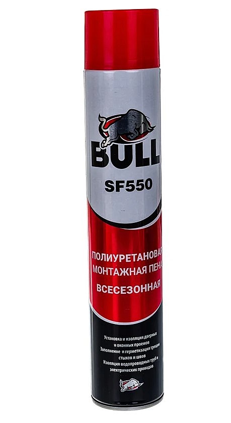 Bull SF550 Бытовая монтажная пена, 550 гр., шт SF550