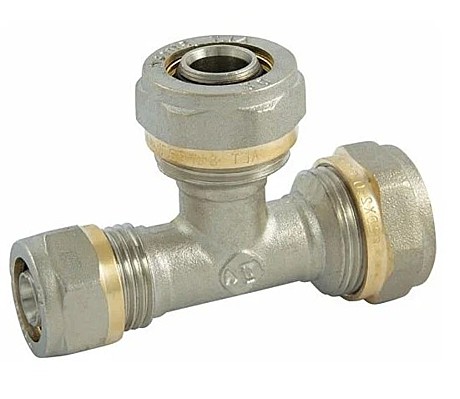 Тройник обжимной ALTSTREAM 20x16x16 002040202