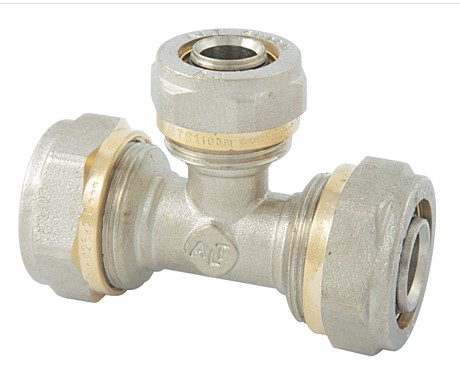 Тройник обжимной ALTSTREAM 26x20x26 002040212