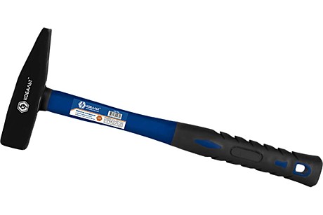 Молоток слесарный КОБАЛЬТ 300 гр., фибергласовая рукоятка, резиновая защита рукотяки (240-79