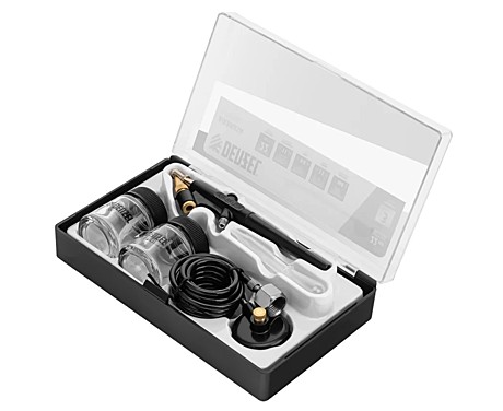 Аэрограф с нижним бачком AB2, 0,8 мм, 22 мл, 11 л/мин// Denzel 57311