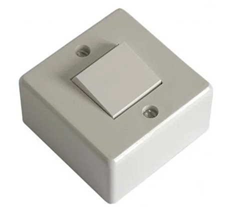 Выключатель 1-кл. ОП 6А IP20 бел. БЕЛТИЗ А 16-023