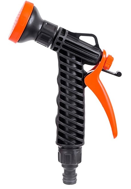 Пистолет поливочный/рыспылитель Жук с фиксатором под коннектор 4607156363261