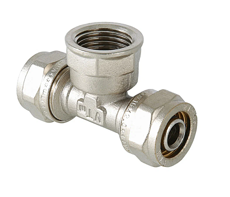 Тройник обжимной ВР Vtm.332. N.200420 20х½