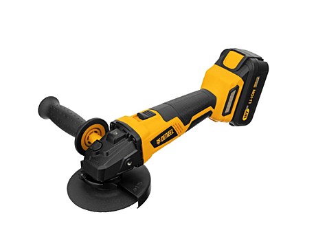 УШМ акк. бесщет. Denzel BLG-IB-18-125-4, Li-ion, 18 В,1 аккум., 4 Ач, 10000 об/м