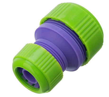 Муфта соединительная Palisad с переходом 1/2-3/4, пластмассовая