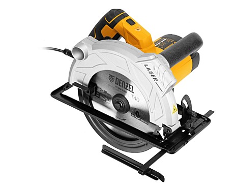 Пила циркулярная Denzel CS-210, 1800 Вт, 210х30 мм, гл.пропила 73мм, 5000 об/м,  27305