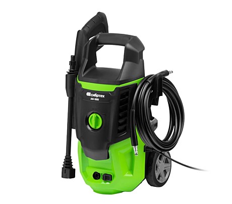 Мойка высокого давления Сибртех АМ-1800, 1800 Вт, 140 бар, 350 л/ч, колесная