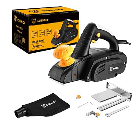Рубанок DEKO DKEP1000, 1000 Вт
