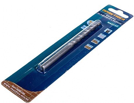 Сверло по бетону ПРАКТИКА  10 х 120 мм (1шт.) блистер, серия Мастер 034-106