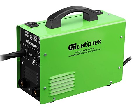 Аппарат инвертор. полуавтомат. сварки ИСП-140, 140 А, ПВ 60%// Сибртех 94321