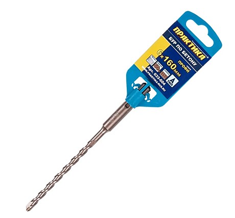 Бур SDS+ 6х160/100мм 033-604 ПРАКТИКА