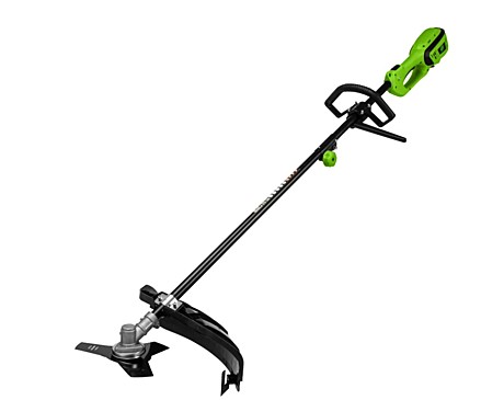 Триммер электрический Сибртех ЭК-1200, 1200 Вт, 380 мм, разборная штанга, катушка, диск 96632